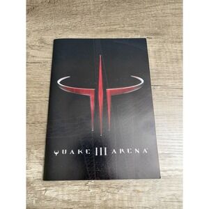 QUAKE III ARENA Video Game Instruction Manual Guide Booklet - PC - 1999‎